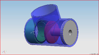 Valve completely opened