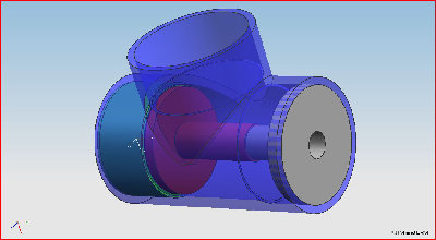 Valve closed and seated