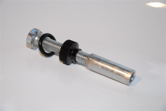 Piston almost-exploded, with a bushing that could just be hammered into the piston tube.