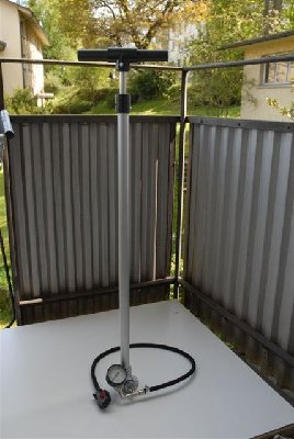 In all its glory. The handle is just 25 mm PVC.