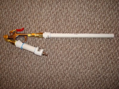pneumatic mini with blowgun release