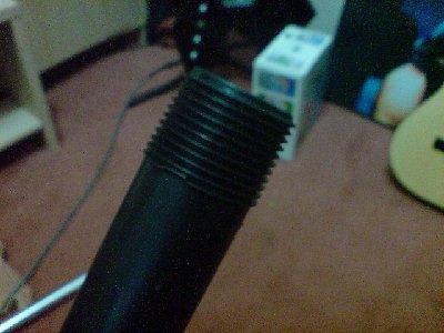 The poly casing. I wanted something that didn't need soldering like copper pipe and threaded tube fittings