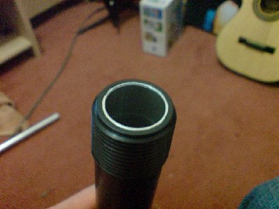 The added aluminium tube. It should strengthen the hell out of the pipe. Should be able to really crank the pressure.