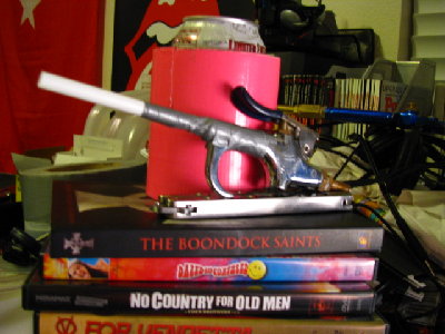 The plinker posing with some of my favorite movies ever.