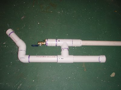 The cannon, MrCrowely's design w/ a changed up chamber.