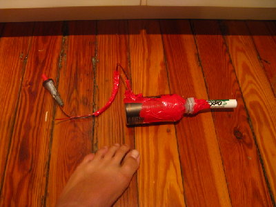 the lil' fire breathin' beast<br /><br />(and duh fut)
