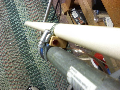 The low pressure indicator when it is off.