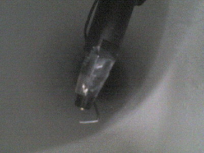 this is the interior of the gun also showing the other end of the BBQ ignition