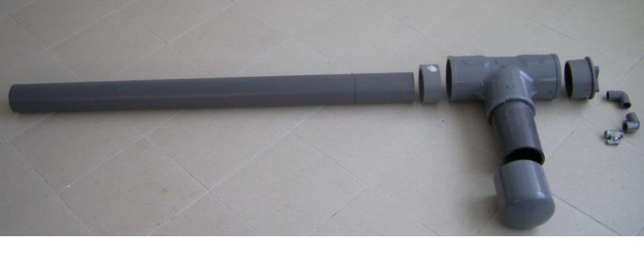 This is a picture of the cannon. Barrel diameter 3&amp;quot; JIS AE, tee size 4&amp;quot; JIS AW, pilot valve is JIS 1/2&amp;quot; ball valve.