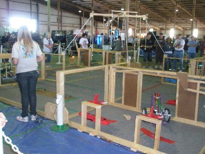 BEST 2008 Game Field, built to specification, thanks to the folks at Capitol BEST.