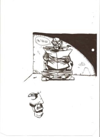 a doodle from french class