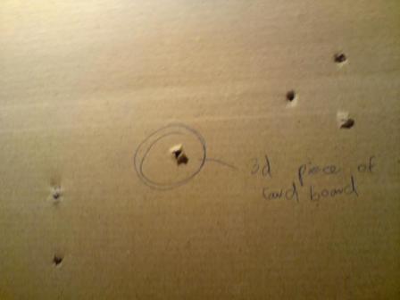 3d layer of cardboard