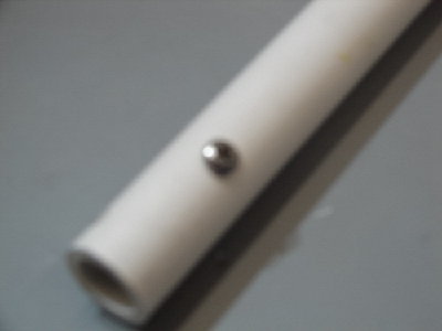 screw in the barrel so ammo dosent fall thrue