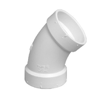 a dwv 45degree elbow