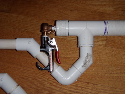 The valve parts... (The blowvalve position is only temporary. I will/would have placed it more in the trigger area.)