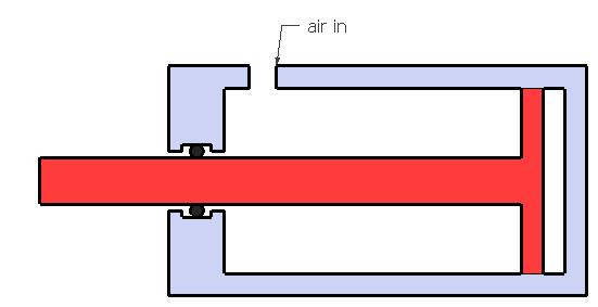 black circle would be the O-Ring