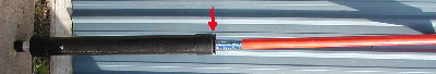 The ABS Apple Cannon<br />Note the end didn't get pushed in all the way.  It didn't leak or fail.