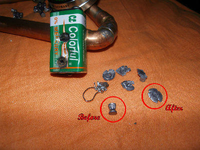 Ammo before and after fire :p