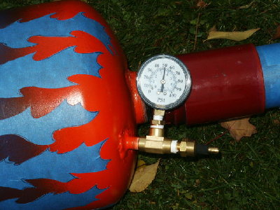 Chamber diameter to Valve outlet diameter of the 2 inch QDV cannon.  The valve is inside the chamber.