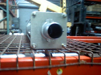 Crappy cell phone camera but you can see the offset chamber/barrel ports.