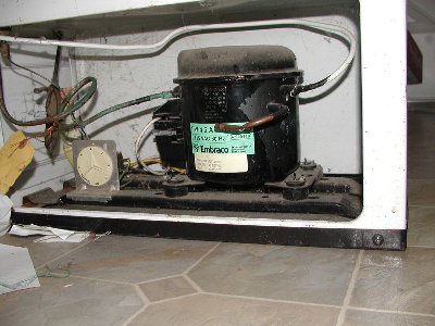 Fridge compressor..  LOL..