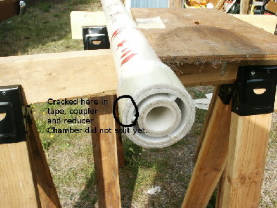 Mouse Musket cracked coupler and reducer