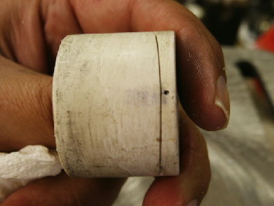 Broken Musket Valve.