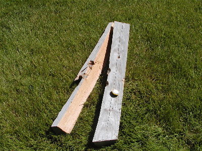 2X4 split with jawbreakers