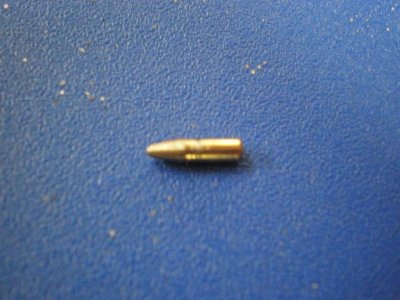 My new favorite ammo is the end of ball point pens.