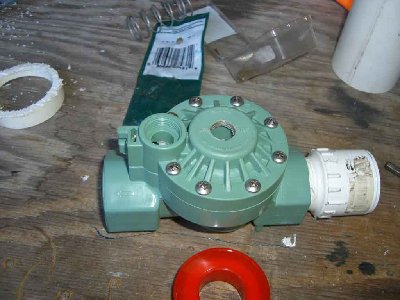 Now reassembal the valve