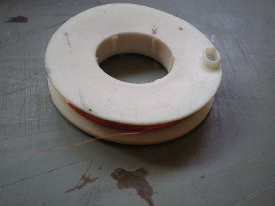 This is the copper wire I used I got this spool from an old AC motor.