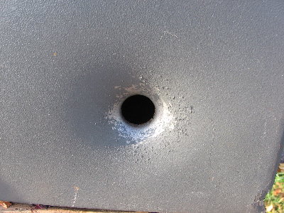 pics of the safe penetration...