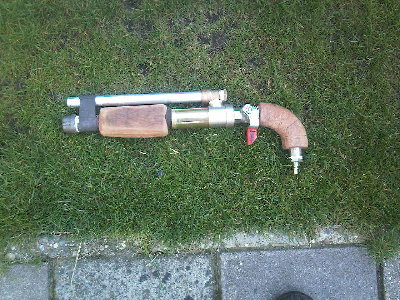 Just an early impression..the barrel is accessable from the rear, I will thread a longer plug ( 1.5&amp;quot; long) for it to replace the standard plug.This will fill in the top some more for looks and give me better grip to unthread it as I breechload.