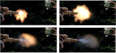 single frames out of 600fps movie