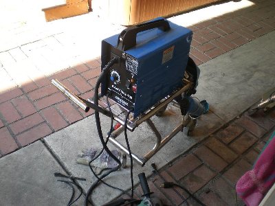 My cheap welder and cart