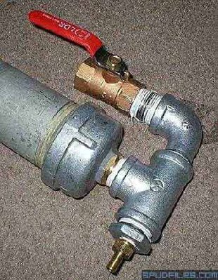 As of now the main ammunition for the MCPAC is 3/4&amp;quot; dowel rod pieces. These are good to use because they are cheap and easy to retrieve. At only 20 PSI the MCPAC can shoot one of these little rods over 50 ft. At close ranges they are good at devastating coffee makers and monitors. The MCPAC is so small it can easily be pumped up to 20 PSI with a hand pump.