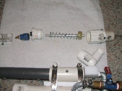 Blow forward assembly