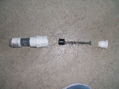 This is the spring fed magazine that I made after the tube magazine failed. It is a short section of 1/2&amp;quot; SDR PVC and holds 49 rounds. Unfortunately, the spring just jammed it, due to the large magazine diameter and the small breech diameter.