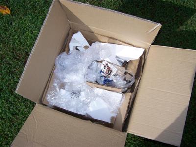 I stuffed all sorts of stuff in my box!