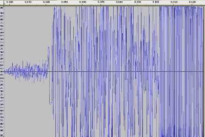 Audacity waveform