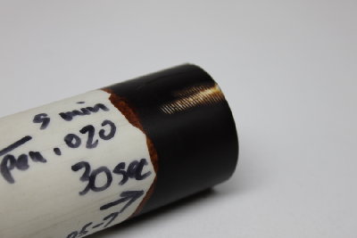 .005&amp;quot; dye penetration dipped for 30 seconds