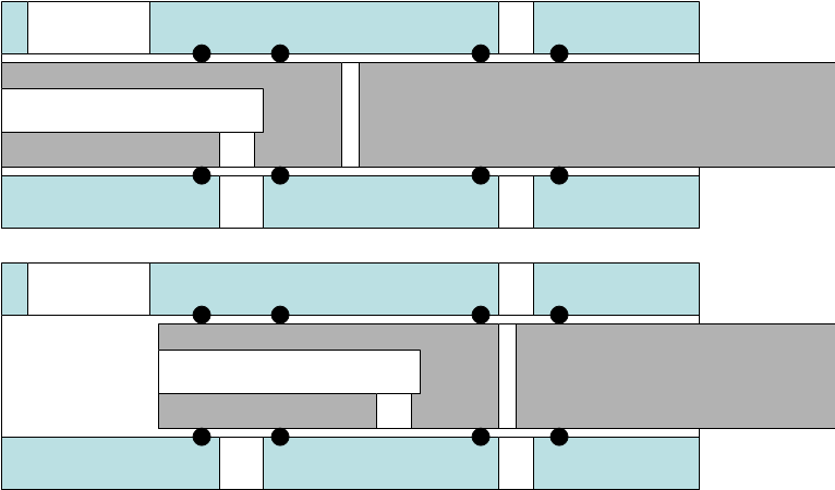 or if you can manage to do orings grooves in the walls you try designs like this