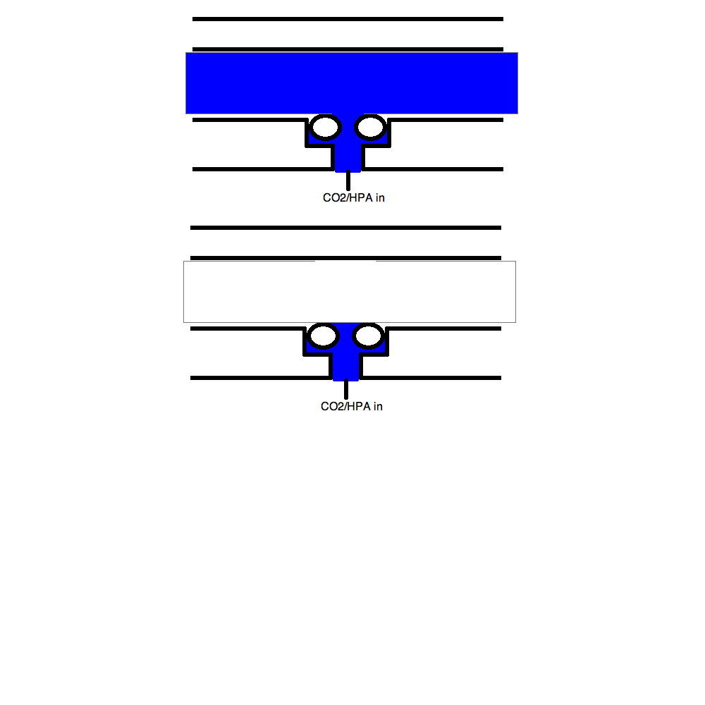 Granted that the shape of a hole drilled into a curved surface is an ellipse, but an ellipse is still just a circle, so an O-ring in something like this, with a relatively tight fitting cylinder should make the O-ring keep its shape and thus keep a seal after it has rotated...