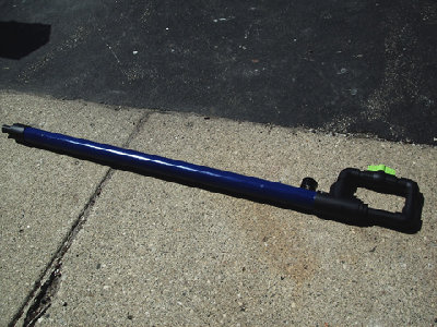 paint scheme. went with flat back and blue because I had the colors in the garage.