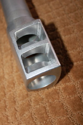 USGF air stripping type muzzle brake.