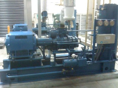 thats the hole thing you can see the second one in the back, thats the one we had to replace a seal on