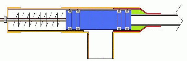 Modified piston to fix unbalance.