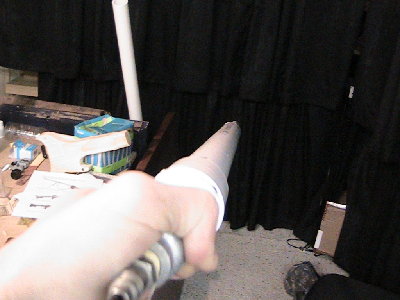 one handing it, it is fairly light