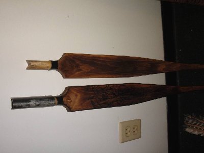 Ink doesn't show up well on camera since the heat-treating darkened the wood. Not sure what I'm going to put on the bottom half.