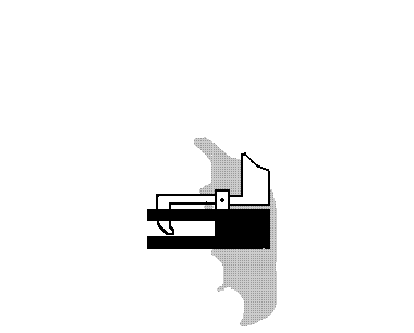 Put a spring in there somewhere for a little extra force holding it closed.<br /><br />Altering the length of the lever arms will also give more or less resistance.